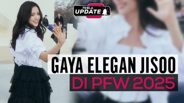 Memikat & Elegan, Jisoo BLACKPINK Tampil Stunning di Paris Fashion Week 2025