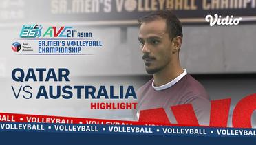 Highlights | Qatar 3 vs 0 Australia | Asian Men's Volleyball Championship 2021