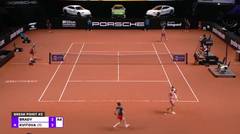Match Highlights | Petra Kvitova 2 vs 0 Jennifer Brady | WTA Porsche Tennis Grand Prix 2021