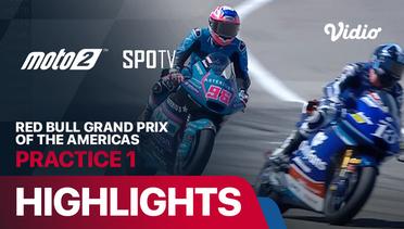 MotoGP 2024 Round 3 -  Red Bull Grand Prix of The Americas Moto2: Practice 1 - Highlights | MotoGP 2024