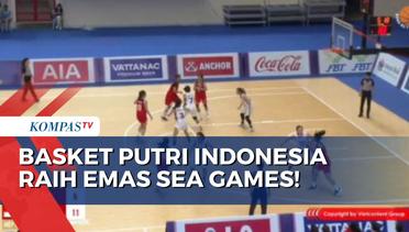 Sea Games 2023: Basket Putri Indonesia Raih Emas!