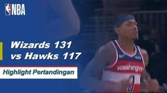 NBA I Cuplikan Pertandingan : Wizards 131 vs Hawks 117