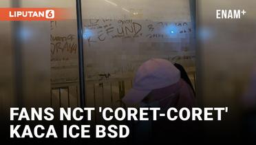 Hina Promotor, Fans NCT 'Coret-coret' Kaca ICE BSD