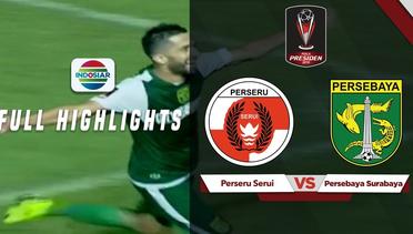 Perseru Serui (2) vs (3) Persebaya Surabaya - Full Highlights | Piala presiden 2019