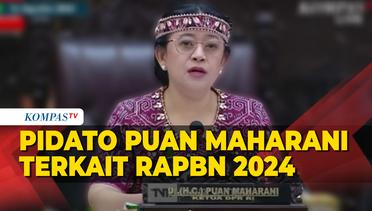 [FULL] Pidato Puan Maharani saat Pimpin Rapat Paripurna Pertama DPR RI Terkait RAPBN 2024