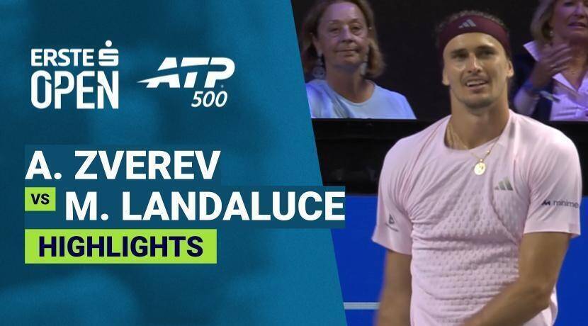Alexander Zverev vs Martin Landaluce - Round 1 | ATP 500: Erste Bank Open 2026