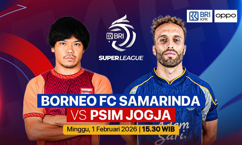 Borneo FC Samarinda vs PSIM Jogja