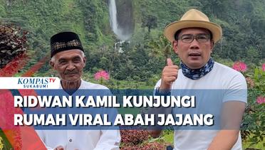 Ridwan Kamil Kunjungi Rumah Viral Abah Jajang