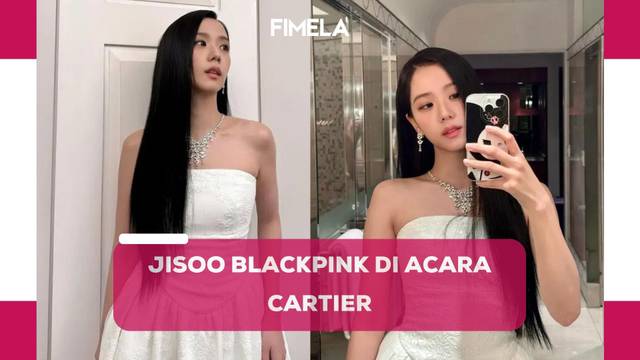 Pesona Princess Jisoo BLACKPINK di Acara Cartier, Sukses Curi Perhatian