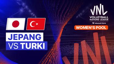 Jepang vs Turki - Full Match | Women's Volleyball Nations League 2024
