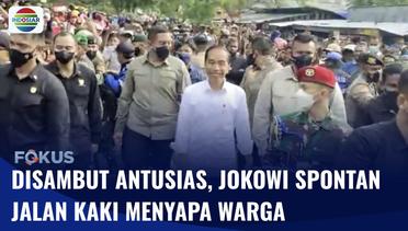 Kunjungan Kerja ke Maluku Tenggara, Jokowi Serahkan BLT ke Peserta Program Keluarga Harapan | Fokus
