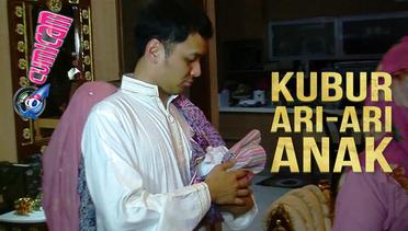 Suami Vicky Shu Kuburi Sendiri Ari-Ari Anaknya