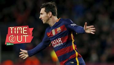 Time Out: Jordi Alba Terkejut dengan Penalti Unik Lionel Messi