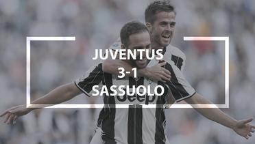 Juventus Vs Sassuolo 3-1: Gonzalo Higuain Cetak 2 Gol