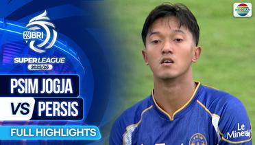 PSIM Jogja VS PERSIS - Full Highlights | BRI Super League 2025/26