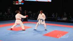 Karate Putri Below 68 kg Final TLE vs. INA - Yulanda Asmuruf Unggul