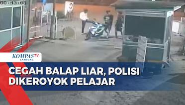 Cegah Balap Liar, Polisi Dikeroyok Geng Motor!