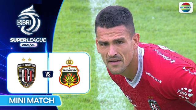 Bali United FC VS Bhayangkara Presisi Lampung FC - Mini Match | BRI Super League 2025/26