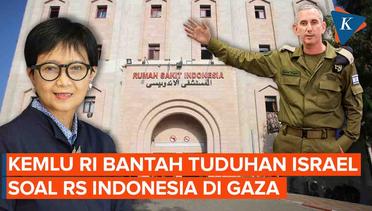 Kemlu RI Bantah Tuduhan Israel soal RS Indonesia Dibangun di Atas Terowongan Hamas