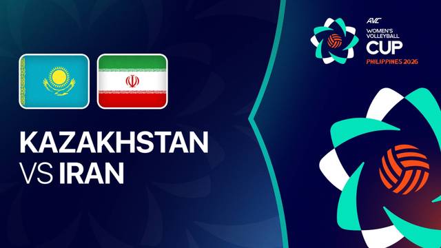 Kazakhstan vs Iran - Full Match | AVC Women's Cup 2026