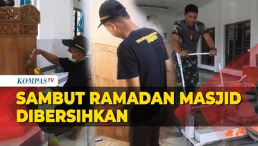 Indahnya Gotong Royong Membersihkan Masjid Bersama untuk Sambut Bulan Suci Ramadan
