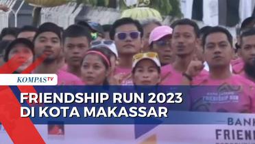 Jadi Kota Ke-7, Friendship Run di Makassar Diikuti 1.000 Pelari