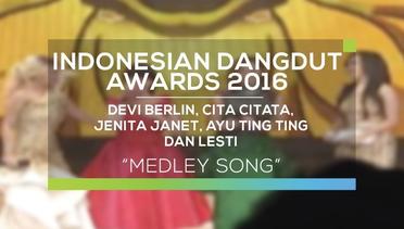 Devy Berlian, Cita Citata, Jenita Janet, Ayu Ting Ting, Lesti - Medley Song (IDA 2016)