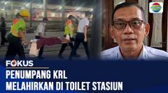 Penumpang Commuter Line Melahirkan di Toilet Stasiun Bogor, Ibu dan Bayi Selamat | Fokus