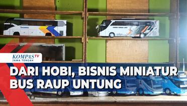 Dari Hobi, Bisnis Miniatur Bus Raup Untung Belasan Juta Rupiah