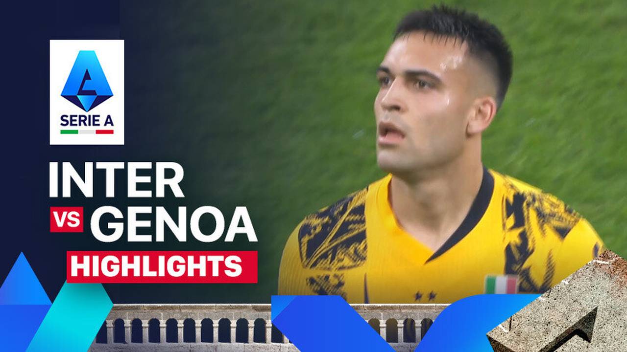 Inter vs Genoa - Highlights | Serie A 2024/25