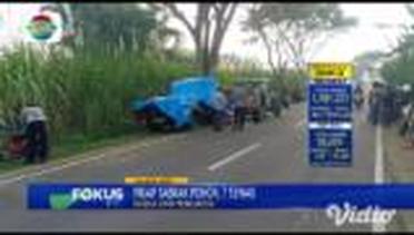 Mobil Pikap Terbuka Rombongan Arisan Keluarga di Malang Tabrak Pohon, 7 Orang Tewas