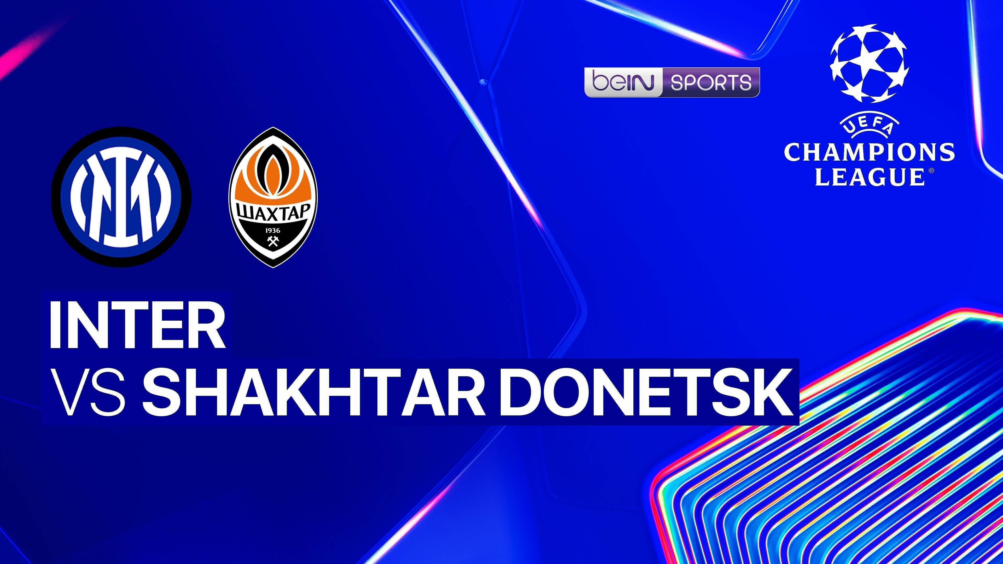 Inter vs FC Shakhtar Donetsk