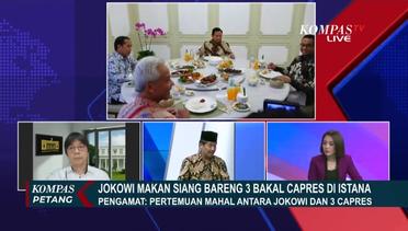 Soal Makan Siang Bersama di Istana, Pengamat: Pertemuan Mahal Jokowi dan 3 Bacapres