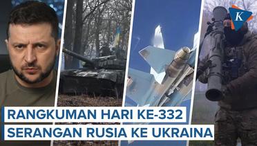 Ukraina Sebut Dunia Ragu-ragu Membantu hingga Rusia Latihan Tangkis Serangan Udara