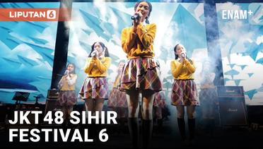JKT48 Buat Penonton Histeris di Festival 6