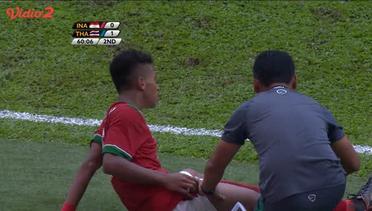 Gol Timnas Indonesia U-22 ke Gawang Thailand