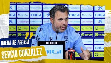 Sergio Gonzalez: 'We have to worry about our path' | Cadiz Football Club