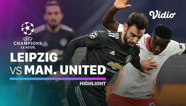 Highlight - Leipzig vs Manchester United I UEFA Champions League 2020/2021