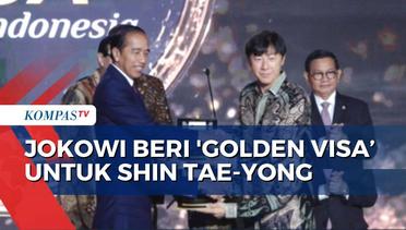 Shin Tae-yong Jadi WNA Pertama yang Dapatkan 'Golden Visa' dari Presiden Jokowi