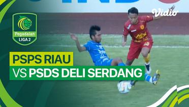 PSPS Riau vs PSDS Deli Serdang - Mini Match | Liga 2 2023/24