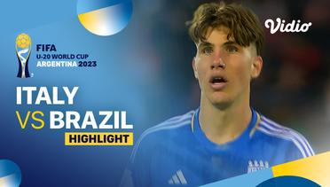 Highlights - Italy vs Brazil | FIFA U-20 World Cup Argentina 2023
