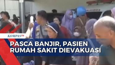 Pasca Terjangan Banjir Bandang, TNI-Polri Evakuasi 20 Pasien RS Santa Anna Kota Kendari
