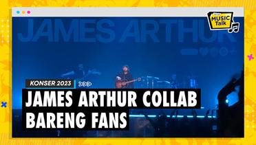 Penuh Kejutan! James Arthur Nyanyi Bareng Fans Indonesia Di Konsernya