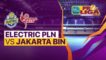 Putri: Jakarta Electric PLN vs Jakarta BIN - PLN Mobile Proliga 2024