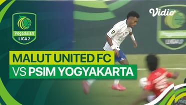 Malut United FC vs PSIM Yogyakarta - Mini Match | Liga 2 2023/24