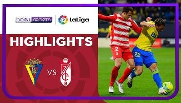 Match Highlights | Cadiz 1 vs 1 Granada | LaLiga Santander 2021