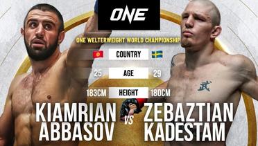 Kiamrian Abbasov vs. Zebaztian Kadestam | Full Fight