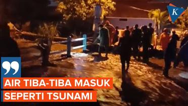 Detik-detik Banjir Dayeuhkolot Bandung, Air Tiba-tiba Masuk Seperti Tsunami