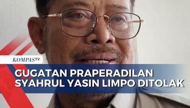 Hakim Tolak Gugatan Praperadilan Syahrul Yasin Limpo!