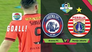 Goal Marko Simic - Arema FC (0) vs (1) Persija Jakarta | Go-Jek Liga 1 bersama Bukalapak